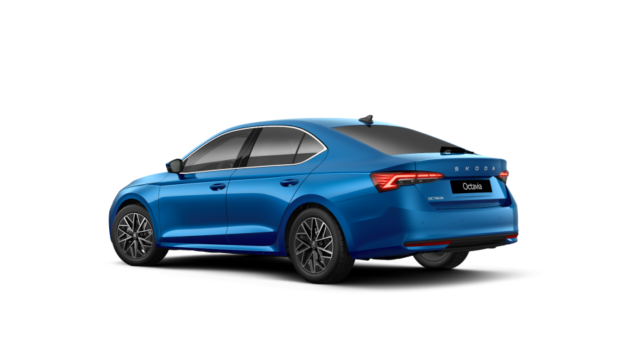 Škoda Octavia, 2,0 TDI 110 kW 7° automatická DSG, barva modrá