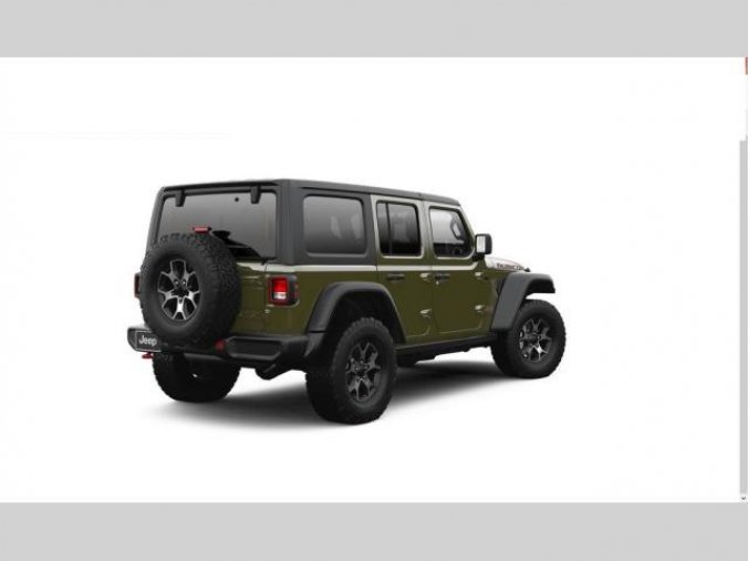 Jeep Wrangler, 2,0T 270 PS Rubicon Unlimited, barva zelená
