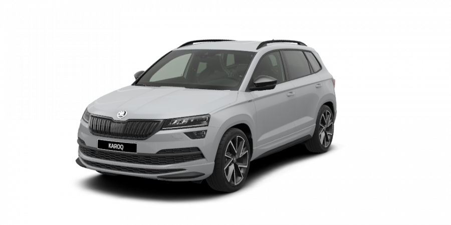 Škoda Karoq, 2,0 TSI 140 kW 7-stup. automat. 4x4, barva šedá