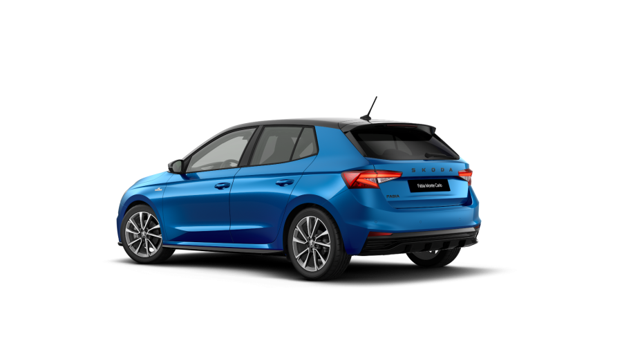 Škoda Fabia, 1,0 TSI 85 kW 6° manuální, barva modrá