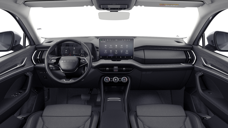 Škoda Kodiaq, 1,5 TSI iV 150 kW 6-stup. automat., barva stříbrná