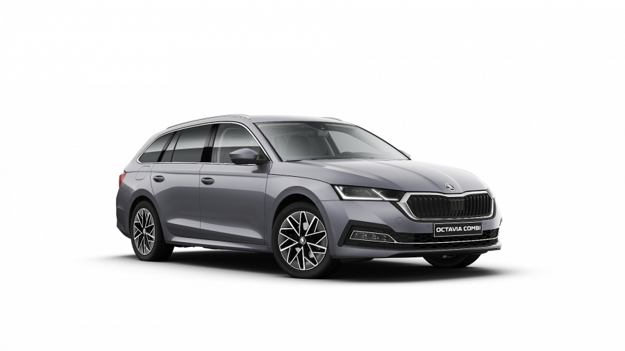 Škoda Octavia, 1,5 TSI 110 kW 6-stup. mech., barva šedá