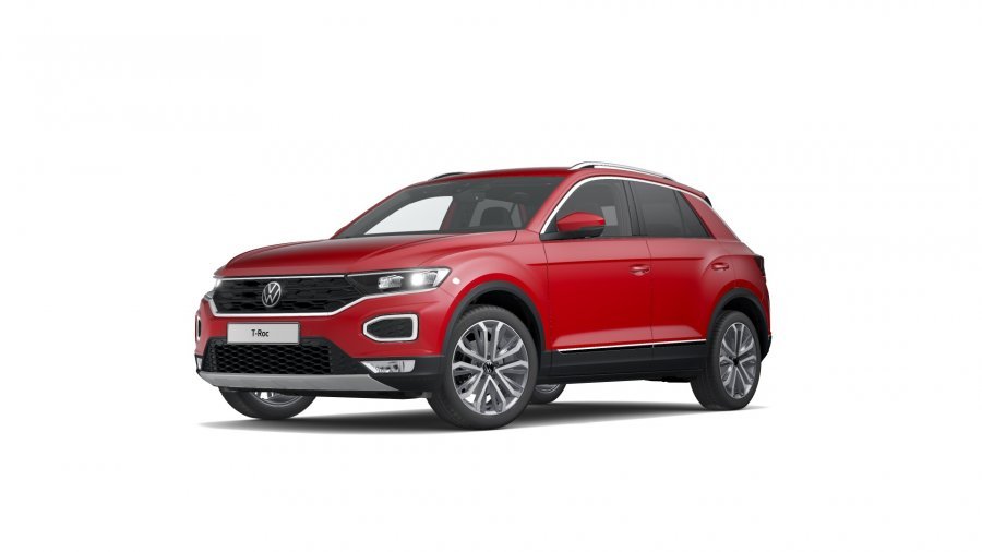 Volkswagen T-Roc, T-Roc Sport 1,5 TSI ACT 7DSG, barva červená