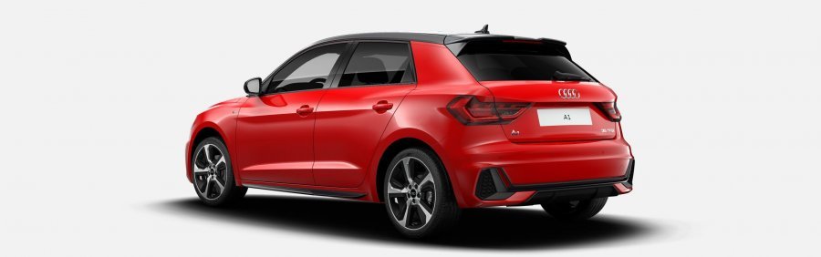 Audi A1, A1 Sportback S line 35 TFSI 110 kW, barva červená