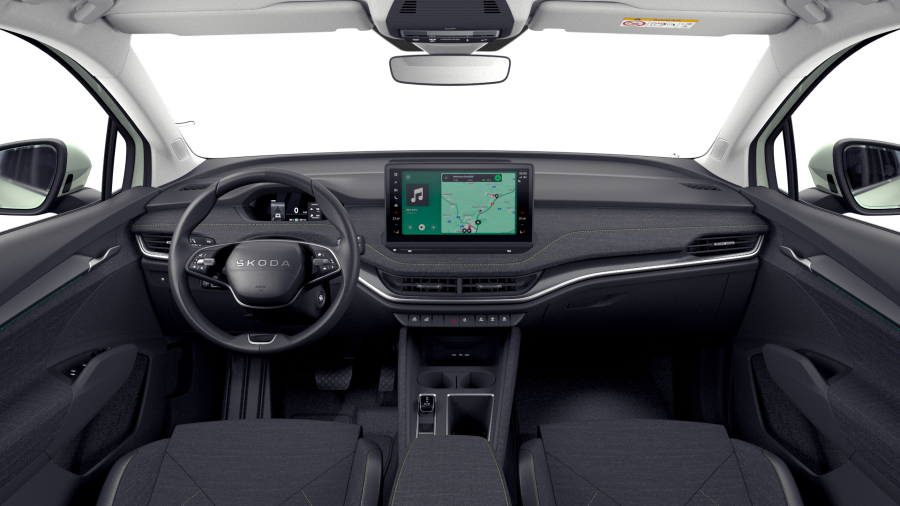 Škoda Elroq, 82 kWh 210 kW 1° převodovka, barva zelená