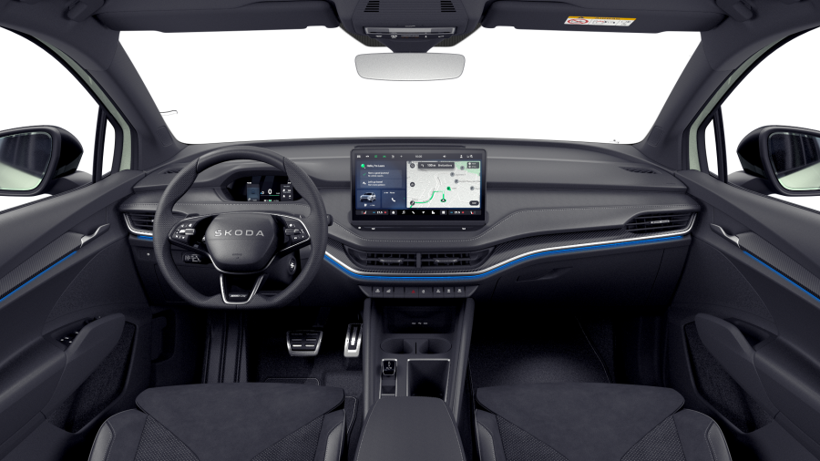 Škoda Elroq, 82 kWh 210 kW 1° převodovka, barva zelená