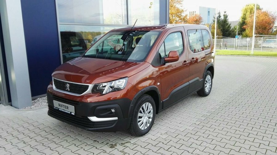 Peugeot Rifter, ALLURE PACK 1.2 130k AUT8, barva oranžová