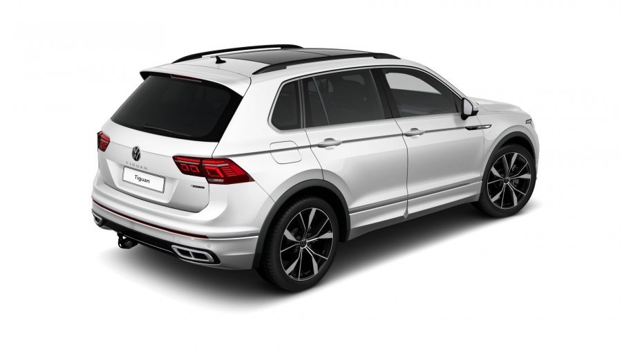 Volkswagen Tiguan, Tiguan R-Line 2,0 TDI 147 kW 4M 7DSG, barva bílá