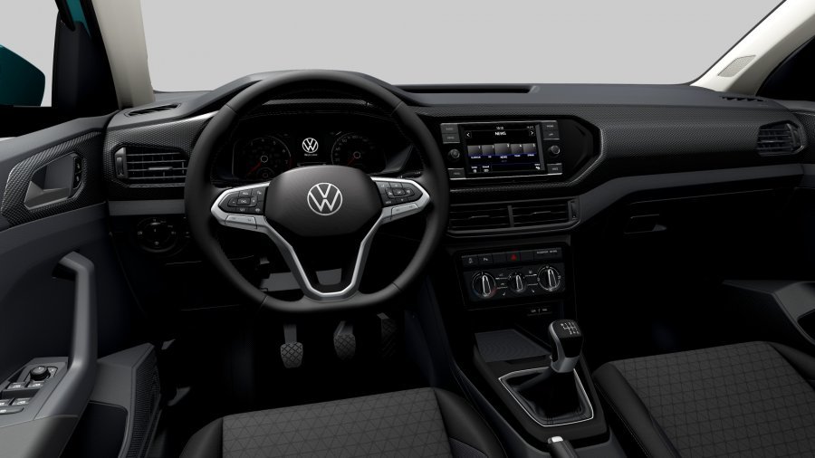 Volkswagen T-Cross, T-Cross Life 1,0 TSI 81 kW 6G, barva tyrkysová