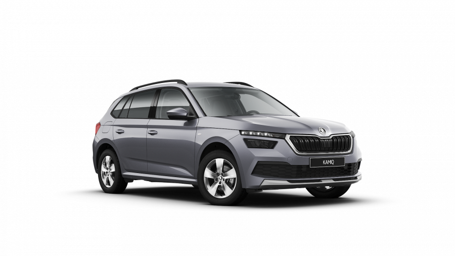 Škoda Kamiq, 1,5 TSI 110 kW 6-stup. mech., barva šedá