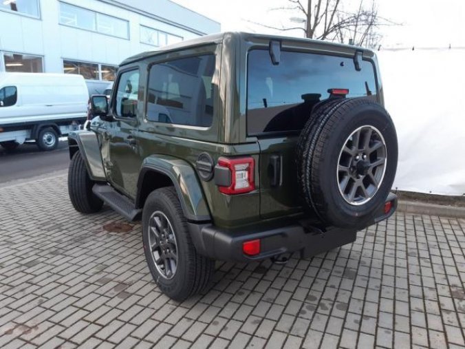 Jeep Wrangler, 2,0T 270 PS 80 ´th Anniversary, barva zelená