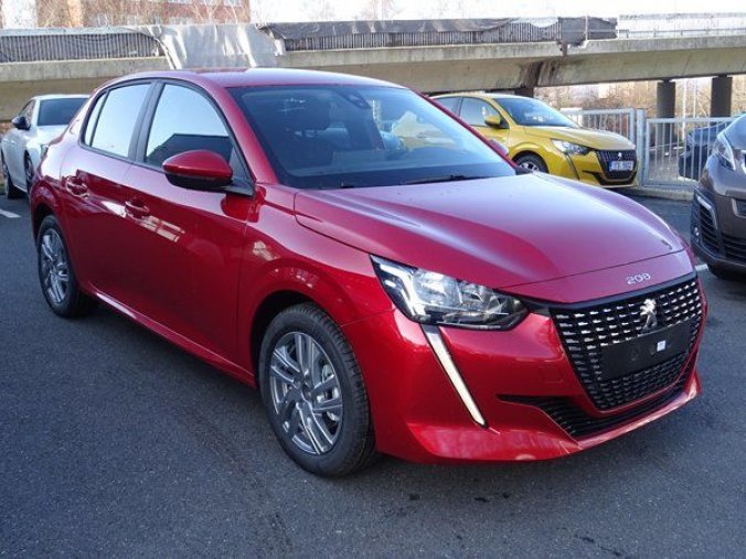 Peugeot 208, ACTIVE 1.2 PureTech 100k S&S MAN6, barva červená