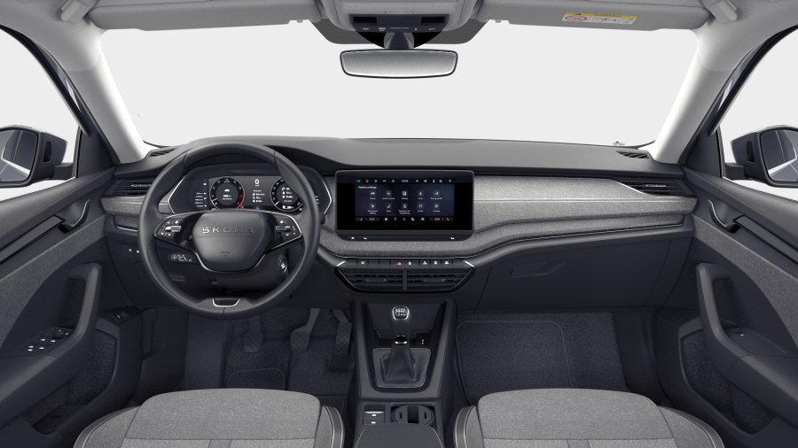 Škoda Octavia, 1,5 TSI 110 kW 6° manuální, barva šedá