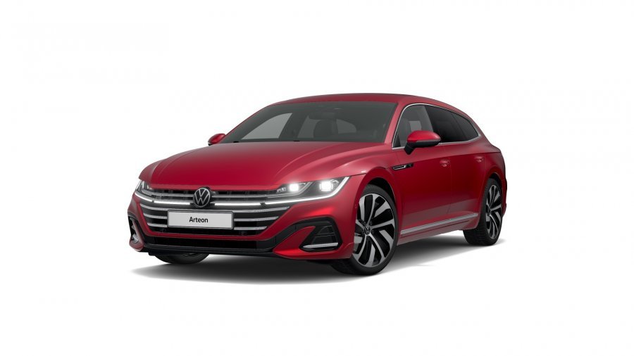 Volkswagen Arteon Shooting Brake, Arteon SB R-Line 2,0 TSI 7DSG, barva červená