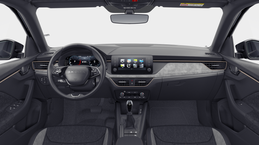 Škoda Scala, 1,5 TSI 110 kW 7° automatická DSG, barva černá