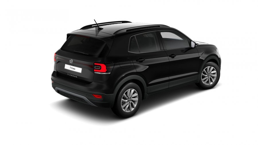 Volkswagen T-Cross, T-Cross Life 1,0 TSI 81 kW 7DSG, barva černá