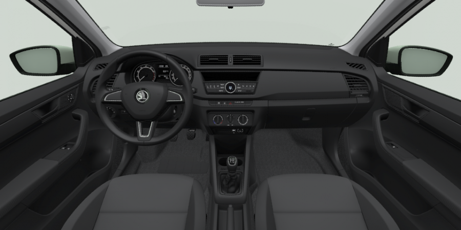 Škoda Fabia, 1,0 MPI 55 kW 5-stup. mech., barva bílá