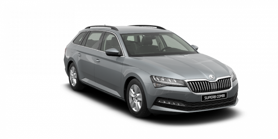Škoda Superb, 2,0 TDI 110 kW 7-speed automat., barva šedá