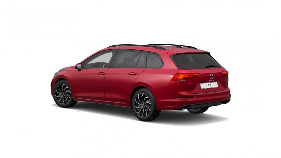 Volkswagen Golf Variant, Golf Variant Life 1,5 TSI 6G, barva červená
