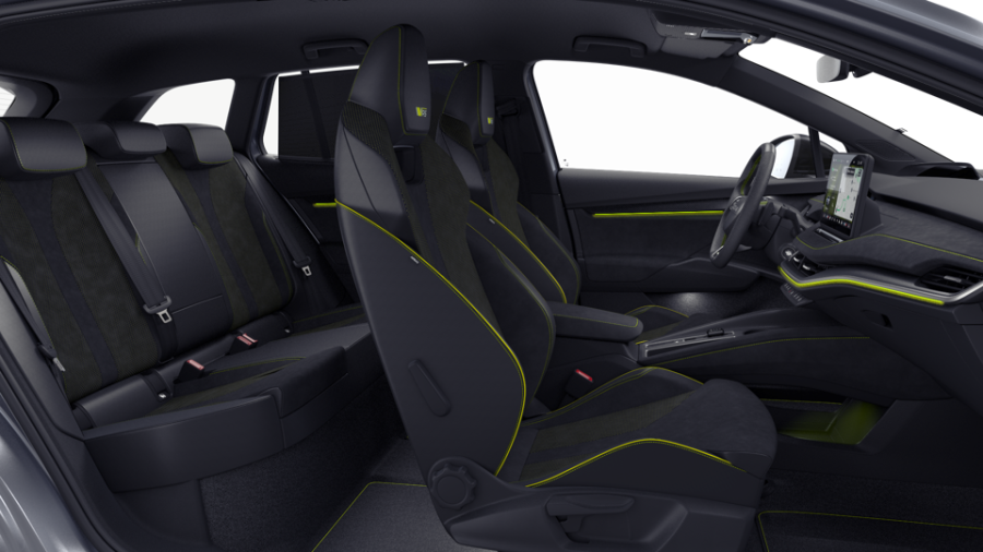 Škoda Enyaq iV, 84 kWh 1° automatická 4x4, barva šedá