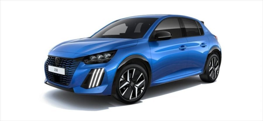 Peugeot 208, Peugeot 208 1,2   GT Hybrid 145 e-DCS6, barva modrá