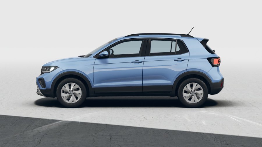 Volkswagen T-Cross, T-Cross People 1.0 TSI 85 kW 7DSG, barva modrá