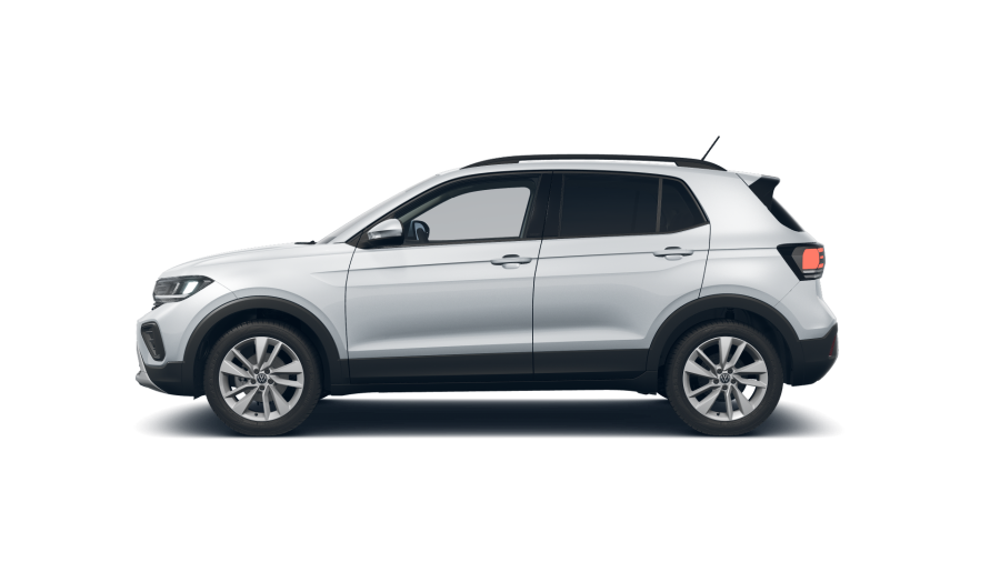 Volkswagen T-Cross, T-Cross People 1.0 TSI 70 kW 5G, barva stříbrná