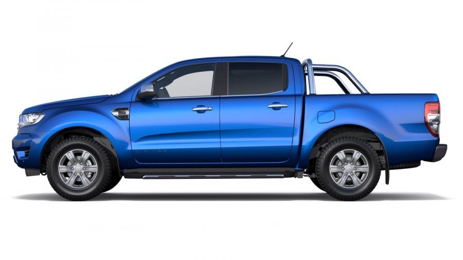 Ford Ranger, Double Cab Limited, Dvojkabina, 2.0 EcoBlue Bi-Turbo 157 kW/213 k, 10st. automatická, 4WD, barva modrá