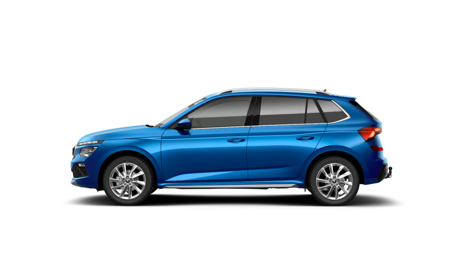 Škoda Kamiq, 1,5 TSI 110 kW 6° manuální, barva modrá