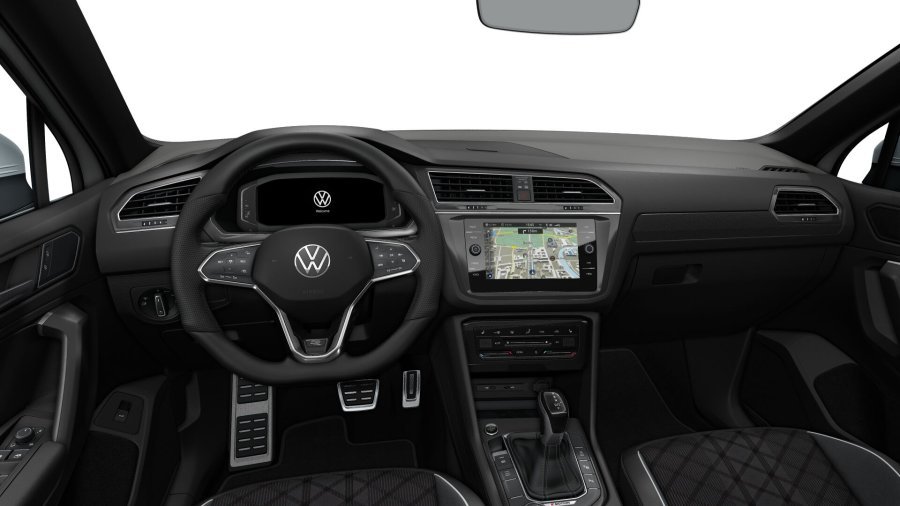 Volkswagen Tiguan Allspace, Allspace R-Line 2,0 TDI 147 kW 4M 7DSG, barva bílá