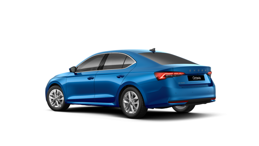 Škoda Octavia, 1,5 TSI 110 kW 6° manuální, barva modrá