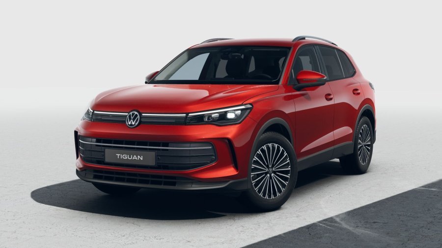Volkswagen Tiguan, Tiguan People 1,5 eTSI 110 kW mHEV, barva červená