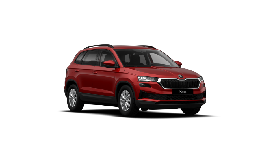 Škoda Karoq, 1,5 TSI 110 kW 6-stup. mech., barva červená