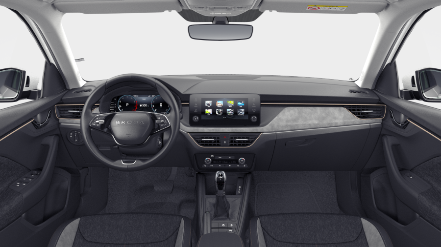 Škoda Scala, 1,0 TSI 85 kW 7° automatická DSG, barva bílá