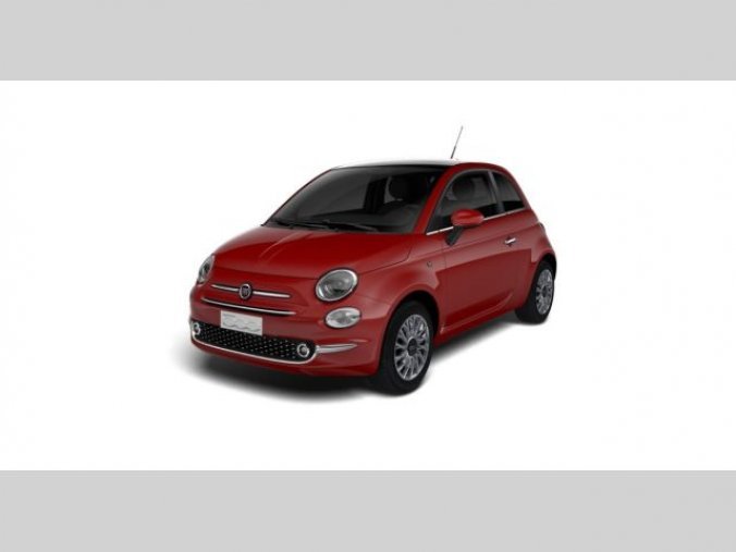 Fiat 500, 500 Italia Dolcevita 1.0 BSG 7, barva červená
