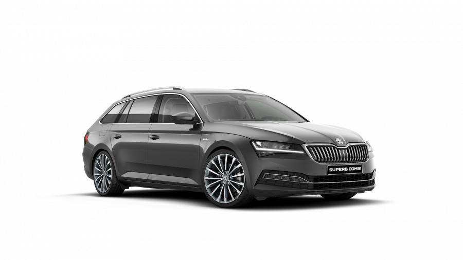 Škoda Superb, 2,0 TDI 147 kW 7-stup. automat. 4x4, barva šedá