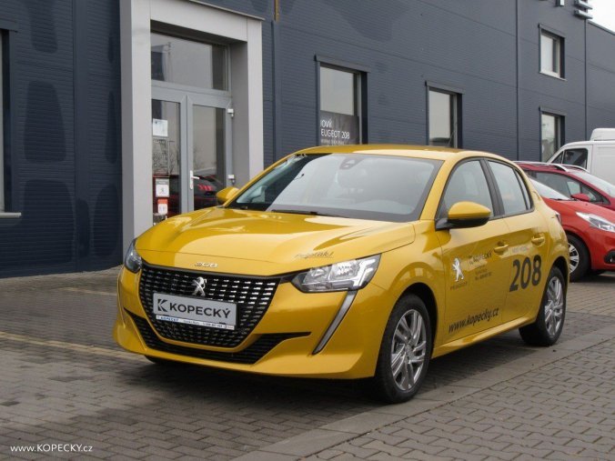 Peugeot 208, ACTIVE 1.2PureTech 100 MAN6, barva žlutá