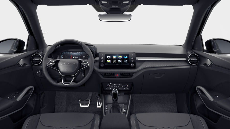 Škoda Fabia, 1,0 TSI 85 kW 7° automatická DSG, barva černá