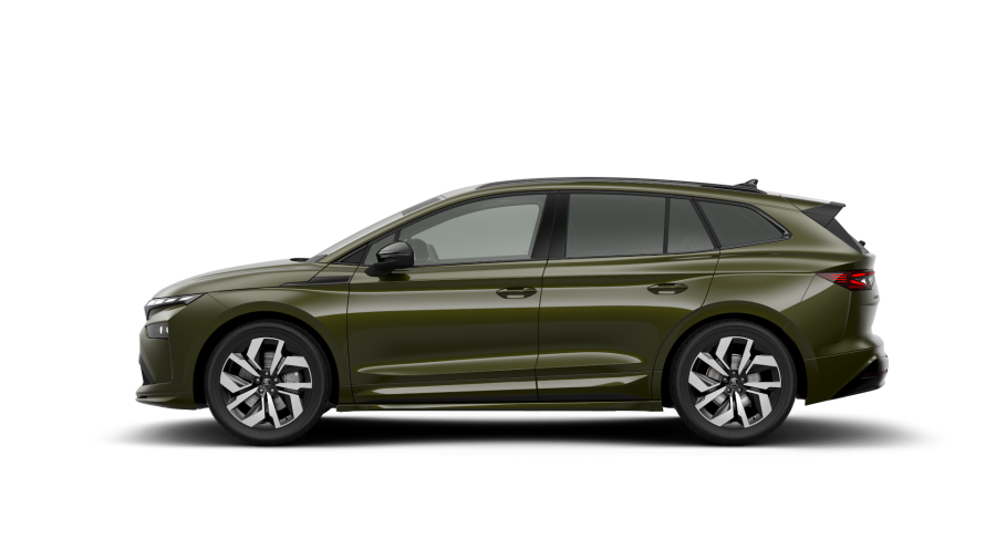 Škoda Enyaq iV, 82 kWh 1-stup. automat. 4x4, barva zelená