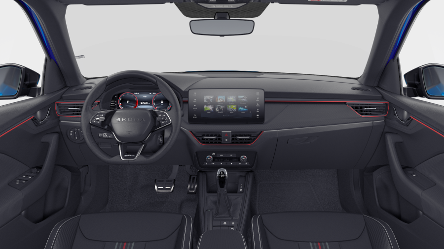 Škoda Kamiq, 1,5 TSI 110 kW 7° automatická DSG, barva modrá