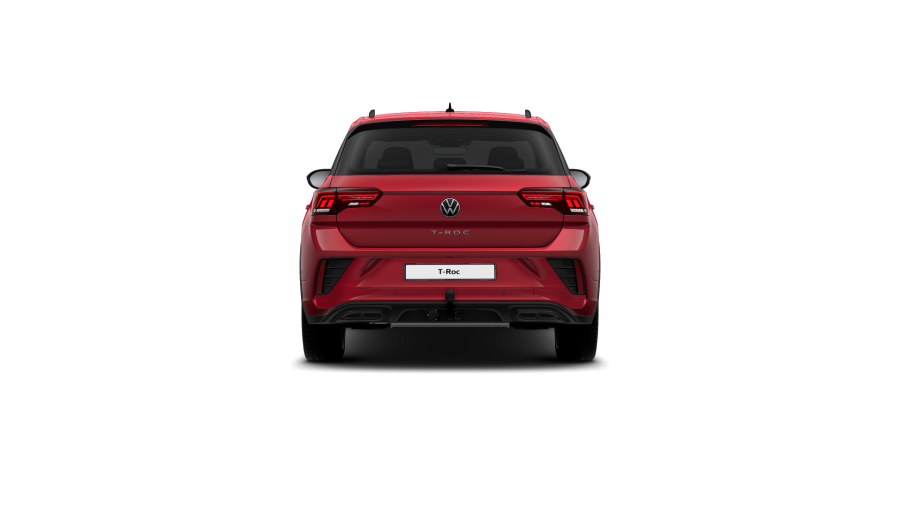 Volkswagen T-Roc, T-Roc R-Line 1,5 TSI 110 kW 7DSG, barva červená