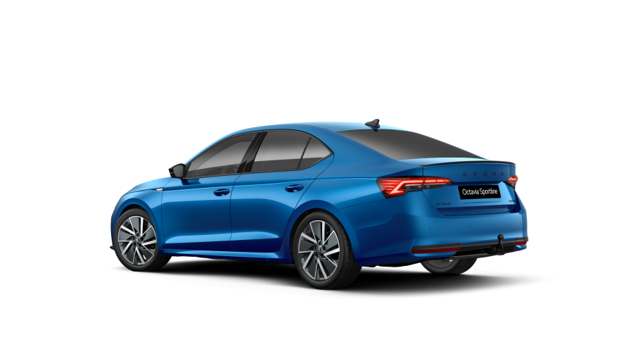 Škoda Octavia, 1,5 TSI m-HEV 110 kW 7° automatická DSG, barva modrá