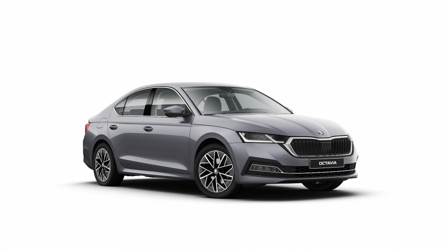 Škoda Octavia, 1,5 TSI 110 kW 6-stup. mech., barva šedá