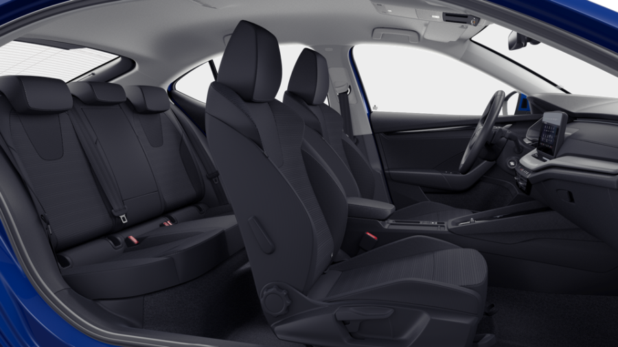 Škoda Octavia, 1,5 TSI m-HEV 85 kW 7° automatická DSG, barva modrá