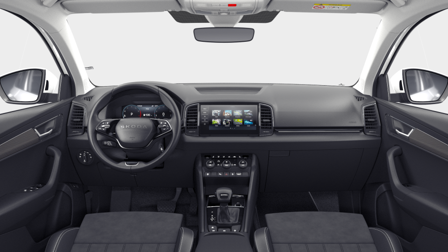 Škoda Karoq, 1,5 TSI 110 kW 7° automatická DSG, barva bílá