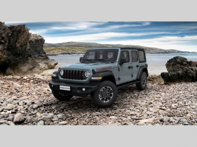 Jeep Wrangler, Rubicon 2.0 Turbo 4WD, barva šedá