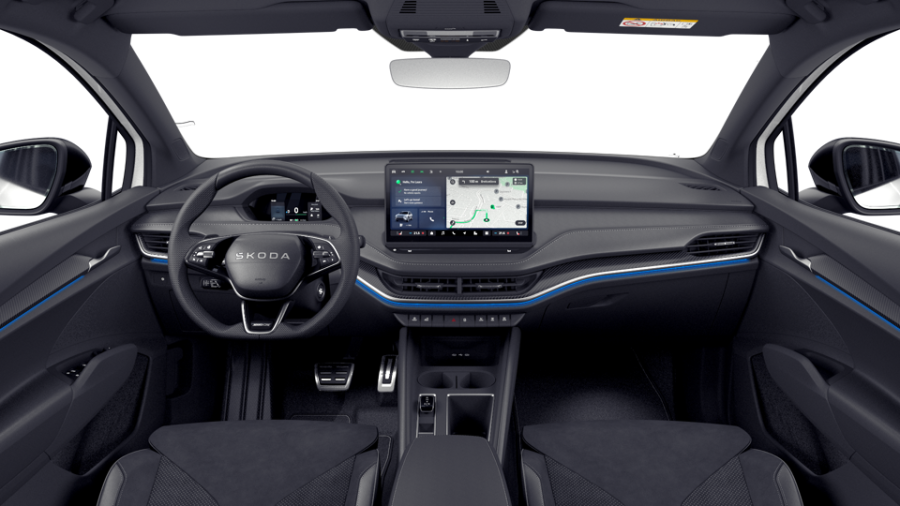 Škoda Elroq, 63 kWh 150,00 kW 1° převodovka, barva bílá