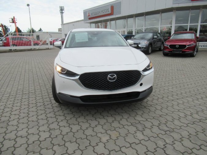 Mazda CX-30, Skyactive - X180, barva bílá