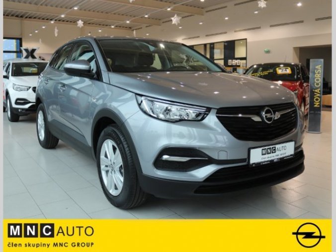 Opel Grandland X, SMILE 1.2 Turbo 96kW AT8, barva šedá