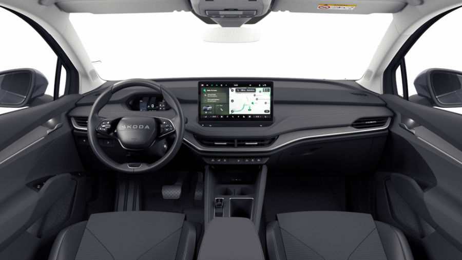 Škoda Enyaq iV, 82 kWh 1° automatická, barva šedá